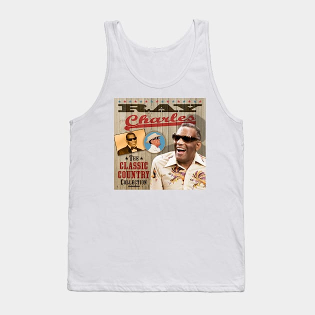 Ray Charles - The Classic Country Collection Tank Top by PLAYDIGITAL2020